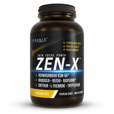 Athenix® Zen-X – Adaptogen Complex for Stress, Focus & Mental Clarity