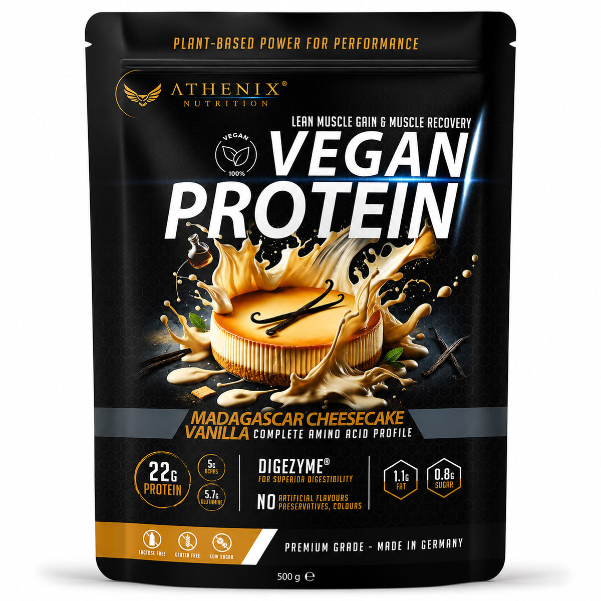 Athenix® multiplant vegan protein powder